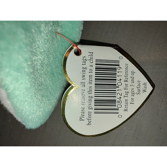 Ty Original Beanie Baby Hippity 4th Gen Tag 1996 PVC Pellets Fast Shipping USA - Picture 11 of 15